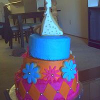 Brothers Wedding I got home at 1:45 PM and had to be finished with the cake by 6:15 PM for a 7:00 PM wedding. My brother surprised us on Tuesday saying he...