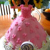 Barbie Cake I made this cake for my daughter 2nd Birthday.