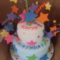 Tibizai shootin stars tired cake