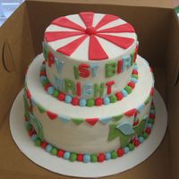 Carousel To match an invitation. All fondant accents.