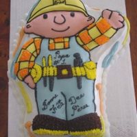Bob Brico This cake is in fondant with buttercream icing