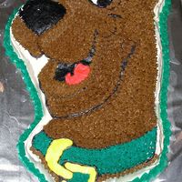 Scooby Cake Can't go wrong with Scooby-Doo, right?
