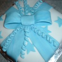 Present Cake This is the present cake from Wilton Course 3. I had to change it a little. It was going to be for my friend's sons birthday so I had...