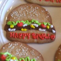Hamburger Cookies 