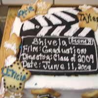 Graduation Movie Star Cake 