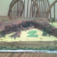 Side View Of Lizard Cake 