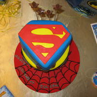 Superhero All fondant decorations