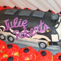 Tour Bus I made this cake for the country music singer, Julie Roberts, birthday this year.