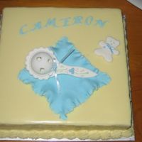 Naming Day here is the cake I made for my dons naming day