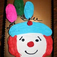 Jojo Circus Cupcakes JoJo circus cupcakes for birthdya celebration at preschool. Icing and more icing. Kids loved it.