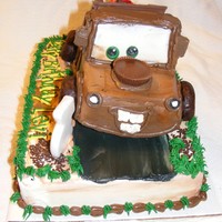 Mater My grandson Levi wanted a "mater" cake