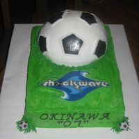 Soccer Cake End of season soccer cake