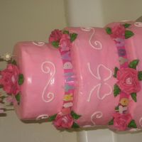 Daughters 18Th Birthday My Daughter loves pink. The cake was coconut with mango pineapple filling w/ creamcheese frosting