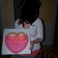 Corset Cake this was for my neighbors 18th birthday! he loved it!