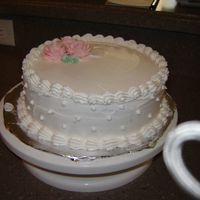 1St Cake Ever... I Made This Before I Started Taking The Class 