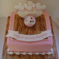 Girly Bowling The instruction was to make a girly bowling cake. I took lots of inspiration from CC, thanks! Lots of glitter and pink. Will mnake the...