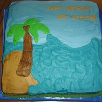Monster In My Fridge! This is an enormous cake for a Boy Scout troop's Blue and Gold Celebration. I am donating it in hopes of drumming up interest in my...