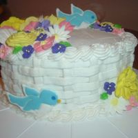 Basket Weave Cake 