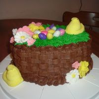 Easter Cake This is my 1st basketweave since class. Plus the 1st time for doing the grass. I wanted to make a handle for it but we're going to our...