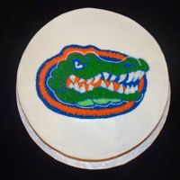 Go Gators! Groom's cake for UF Alumni.
