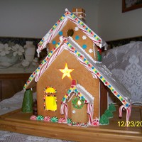 Gingerbread House From Wilton Celebrate Ii Book This is a house pattern that I downloaded from the Wilton web site. They had the pattern there but no picture. I want to give a special...
