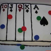 Deck Of Cards inspiration from cc. all buttercream.