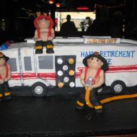 Ames Fire Department This is a cake that I made for a LT who was retiring after 24 years at our local firedepartment. This is the first time that I had modeled...