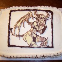 Wow Succubus This is a chocloate birthday cake I made for a friend the cake is torted with buttercream frosting in it and covered in buttercream. The...