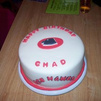 Mega Fan This cake was made for the birthday of a mega fan of our local Junior Hockey team, the Minnesota Ice Hawks.