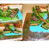 Military Birthday Cake This was for my nephew. Got ideas from CC. I decorated this in record time. (roughly 45 min. icing colors and cake were already made ahead...