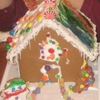 Gingerbread House My girls just decorated this gingerbread house, they just couldnt wait until Christmas Eve so they did it early and it will be gone by...