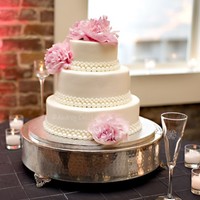 Peony Wedding Cake All buttercream, fresh peonies. Very vintage chic I think. 12/9/6 inch round cakes. The "beads" or "pearls" are all...