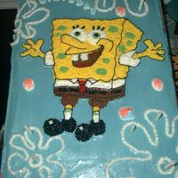 Sponge Bob Sheet Cake 