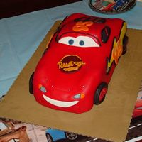 Lightning Mcqueen This was for my son's 5th birthday. My time was so limited when doing this, that I had to leave out some of the details. He...