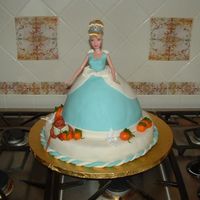 Cinderella I got the idea for this cake from sue_dye on Cake Central, and she was nice enough to let me "copy" her design because I loved it...