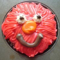Elmo Cupcakes I did these cupcakes up for my son's first birthday treats at his school.