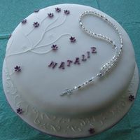 Natalie's First Communion Cake 