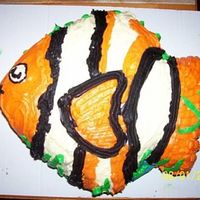 Nemo Cake This was made for my daughter 2nd birthday. It is buttercream icing