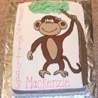 Monkey Thanks Michele25, jwong9664 & TheCakerator. I used all your monkey cakes for inspiration. The monkey is FBCT. Thanks for looking.