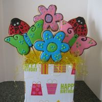 Spring Bouquet Spring Cookie Bouquet. NFSC and Royal