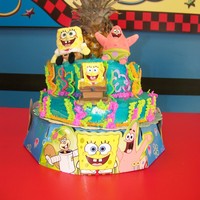 Sponge Bob This is the 1st Sponge Bob cake.