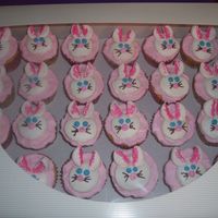 Easter Cupcakes white cakes with bc