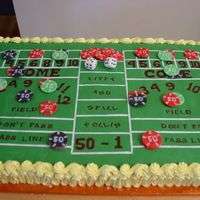 50Th Birthday Cake - Crap Table 