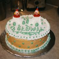 Clown Cake My first figure cake