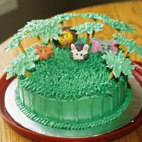 Jungle Jems Wilton's 2006 Yearbook cover page modified to cake form