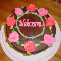 Pink Roses This is my first time doing roses (I've never taken a class or anything) and I guess they turned out alright. I notice now that my...