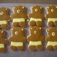 Baby Bear Cookies I made these for a baby shower; NFSC and Antonia's icing.Thanks!