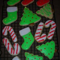 Christmas Cookies Getting in the holiday spirit!! NFSC and Antonia's icing.Thanks for looking!