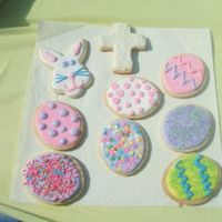 Asst. Cookies For Easter Birthday Cookies for favors for childs 2nd birthday. RI and No Fail Sugar Cookie Recipe. Thanks!