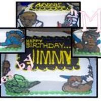 Star Wars! this cake was actually for my ex-husband! i can't believe i still made it look good! I suppose when the new wife pays for it, it was...